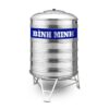 Bồn nước inox Bình Minh 1500 lít đứng SUS 304