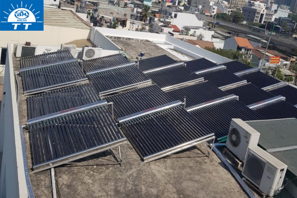 Máy nước nóng năng lượng mặt trời công nghiệp - Giải pháp tiết kiệm năng lượng cho doanh nghiệp 4 Máy nước nóng năng lượng mặt trời công nghiệp