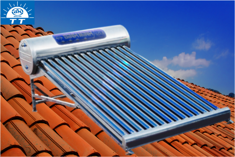 Máy nước nóng năng lượng mặt trời 200l