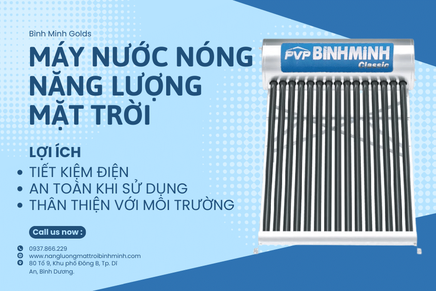 4 bước thay ron máy nước nóng năng lượng mặt trời 7 Máy nước nóng năng lượng mặt trời Bình Minh Classic