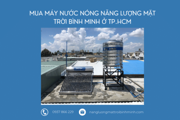Mua máy nước nóng năng lượng mặt trời ở TP.HCM
