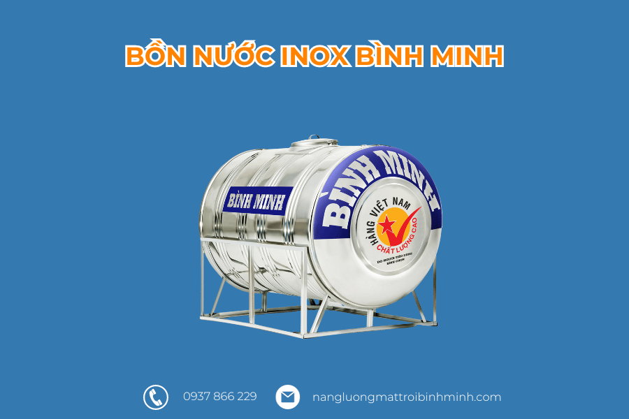 Bồn nước inox Bình Minh