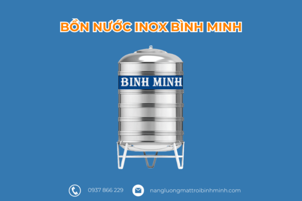 Bồn nước inox Bình Minh