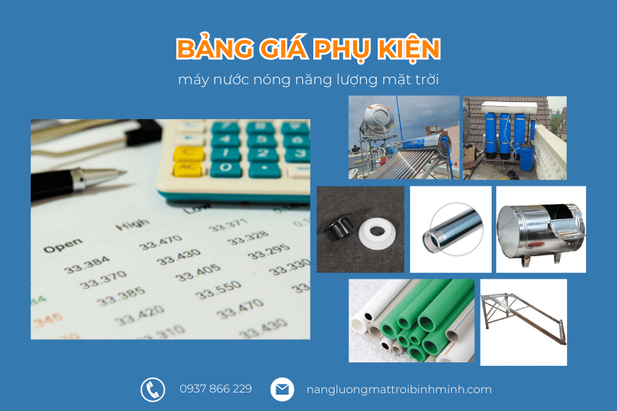 Bảng giá phụ kiện máy nước nóng năng lượng mặt trời 8 Bảng giá phụ kiện máy nước nóng năng lượng mặt trời