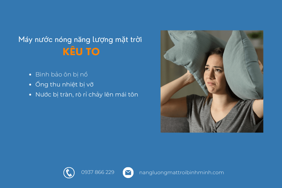 5 lỗi máy nước nóng năng lượng mặt trời thường gặp và cách khắc phục 8 Lỗi máy nước nóng năng lượng mặt trời kêu to