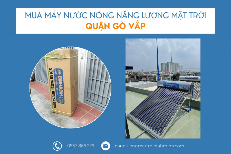 Địa chỉ mua máy nước nóng năng lượng mặt trời quận Gò Vấp 5 Máy nước nóng năng lượng mặt trời quận Gò Vấp