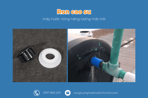 Ron cao su máy nước nóng năng lượng mặt trời