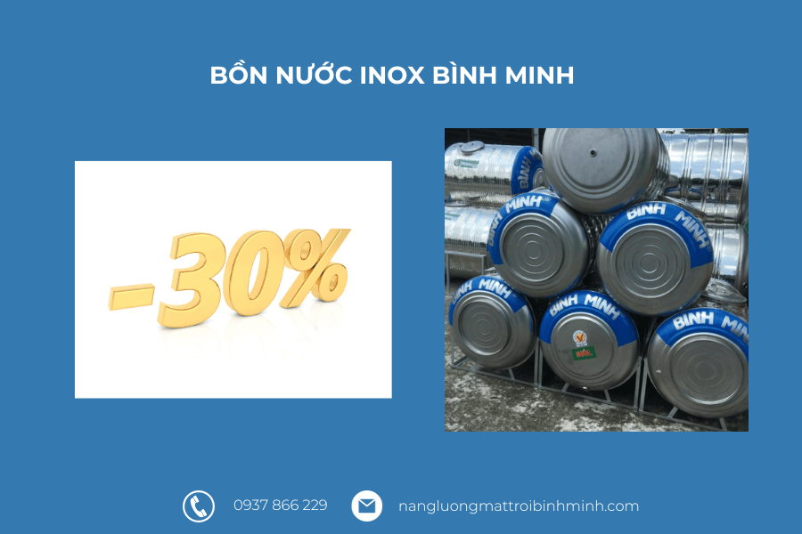 bon nuoc inox binh minh khuyen mai 30