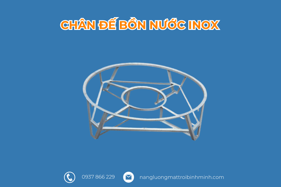 Chân đế bồn nước inox