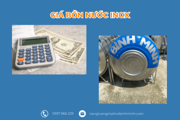 Giá bồn nước inox
