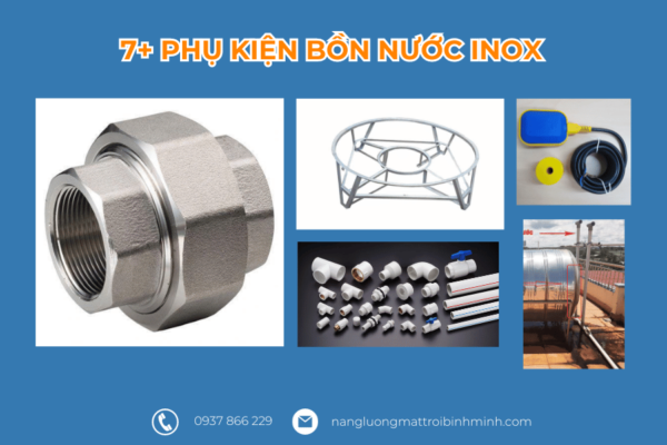 7+ phụ kiện bồn nước inox