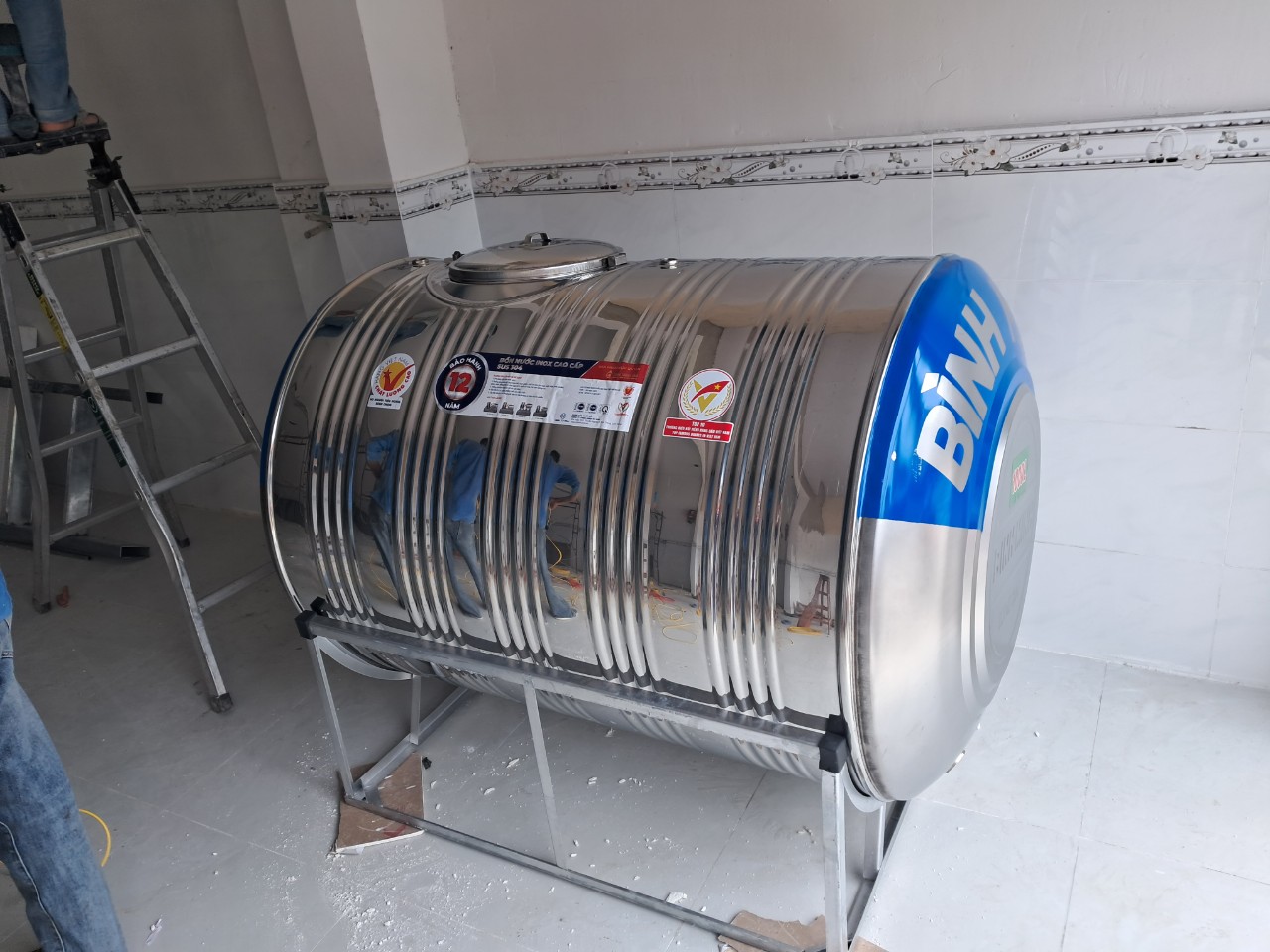 Bồn nước inox 2000L - Giải pháp tối ưu, hiệu quả, tiết kiệm cho gia đình 10 bồn nước inox 2000l bình minh