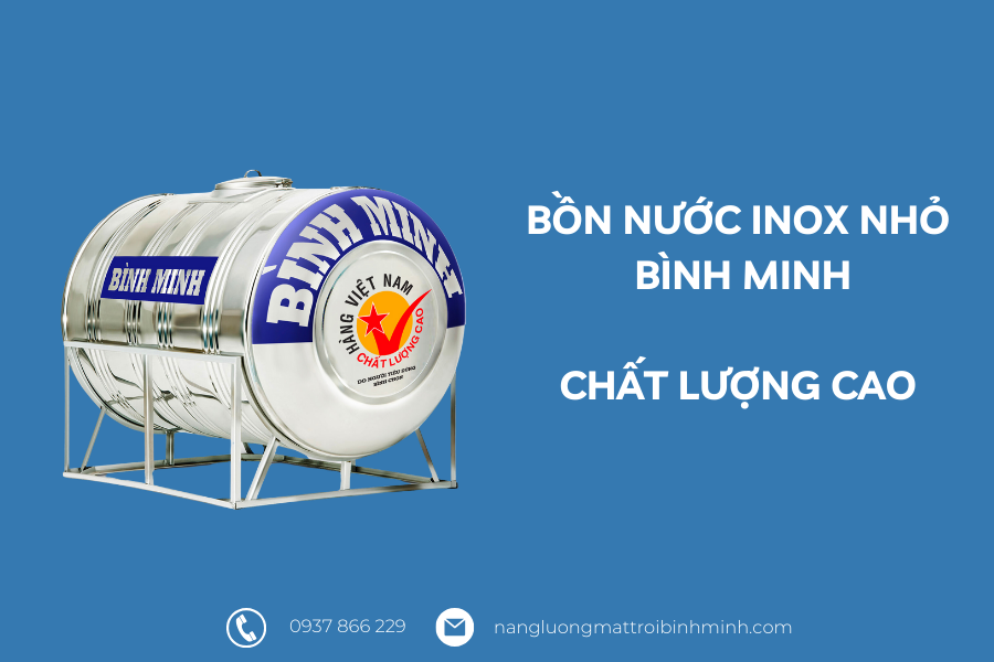 bồn nước inox nhỏ