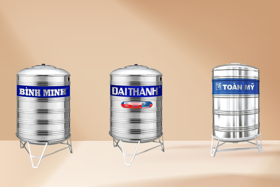 Thương hiệu bồn nước inox 500l giá rẻ