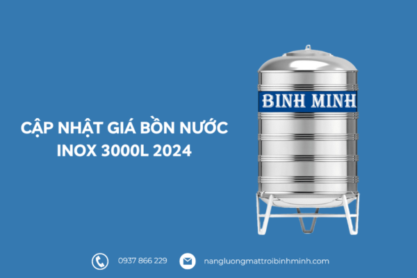 giá bồn nước inox 3000L