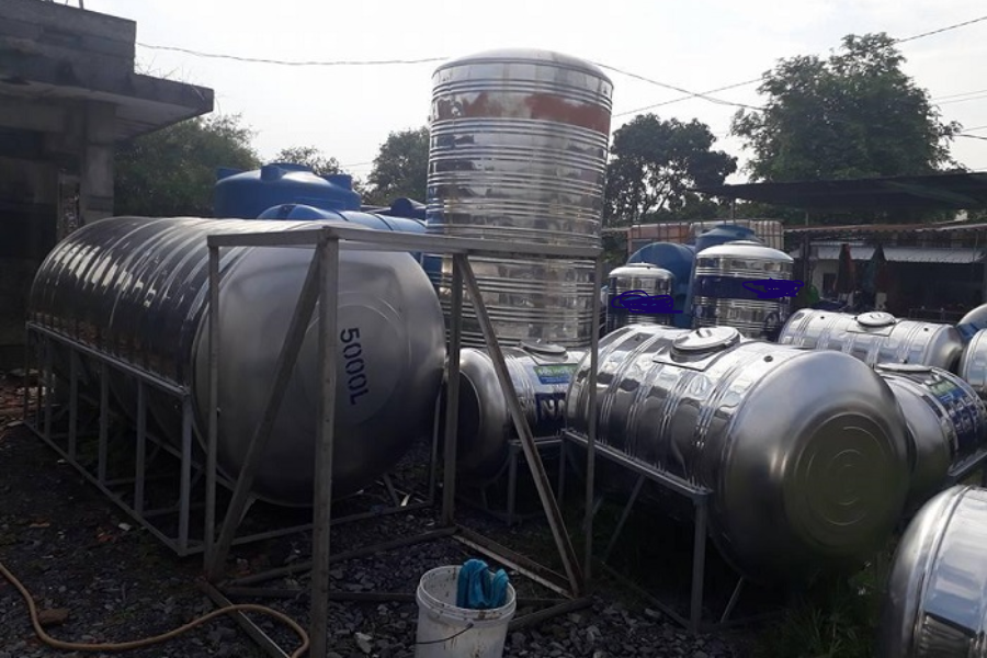 CÓ NÊN MUA BỒN NƯỚC INOX CŨ KHÔNG? 13 Nguồn gốc những của bồn nước inox cũ