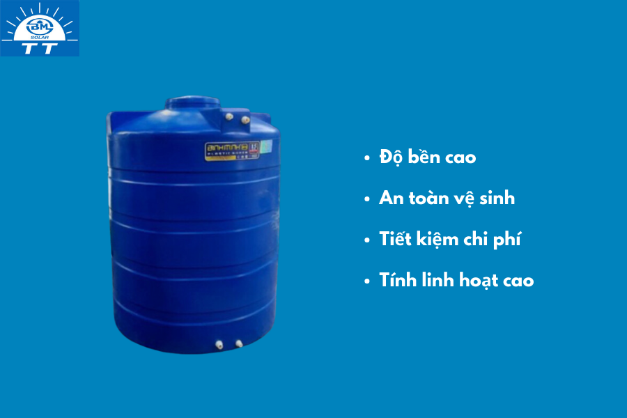 TÌM HIỂU VỀ BỒN NHỰA CÔNG NGHIỆP 15 Tại sao nên sử dụng bồn nhựa công nghiệp?