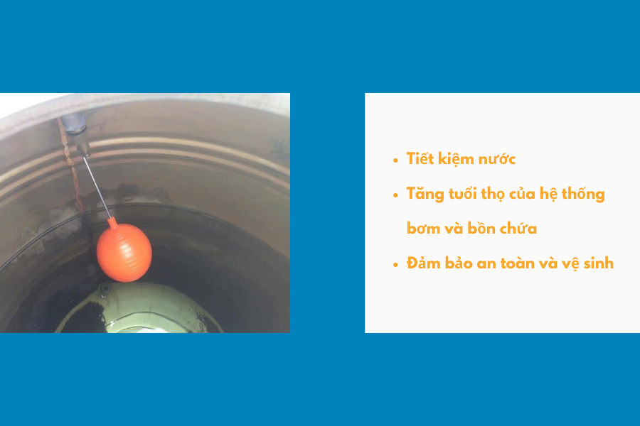PHAO BỒN NƯỚC INOX LÀ GÌ? TẠI SAO NÊN SỬ DỤNG PHAO BỒN NƯỚC INOX 7 Tại sao nên sử dụng phao bồn nước?